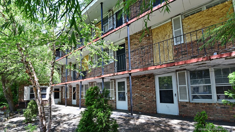 Land cleared for new apartments on Morris Street near Albany Med