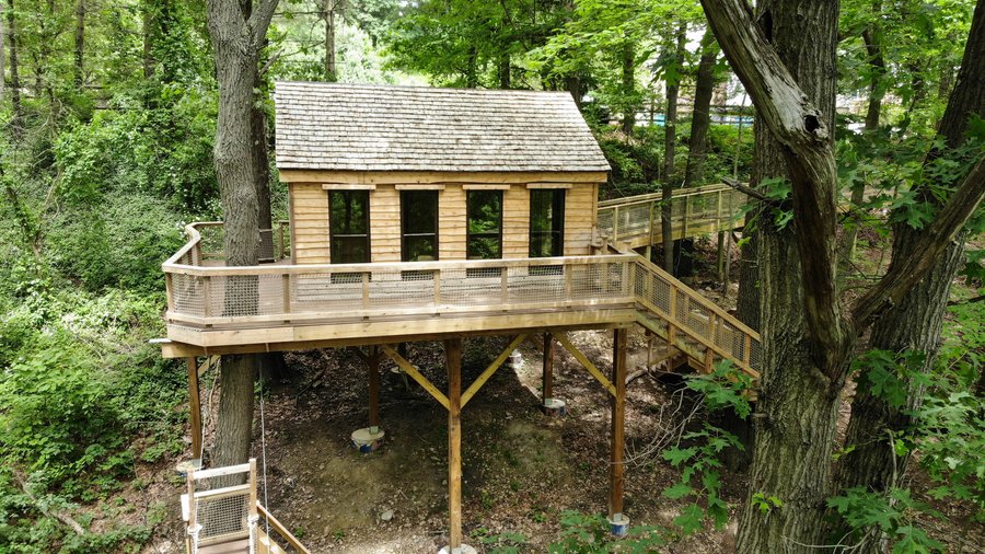 DJI 0130 JK2 1268 Shady Side Academy treehouse