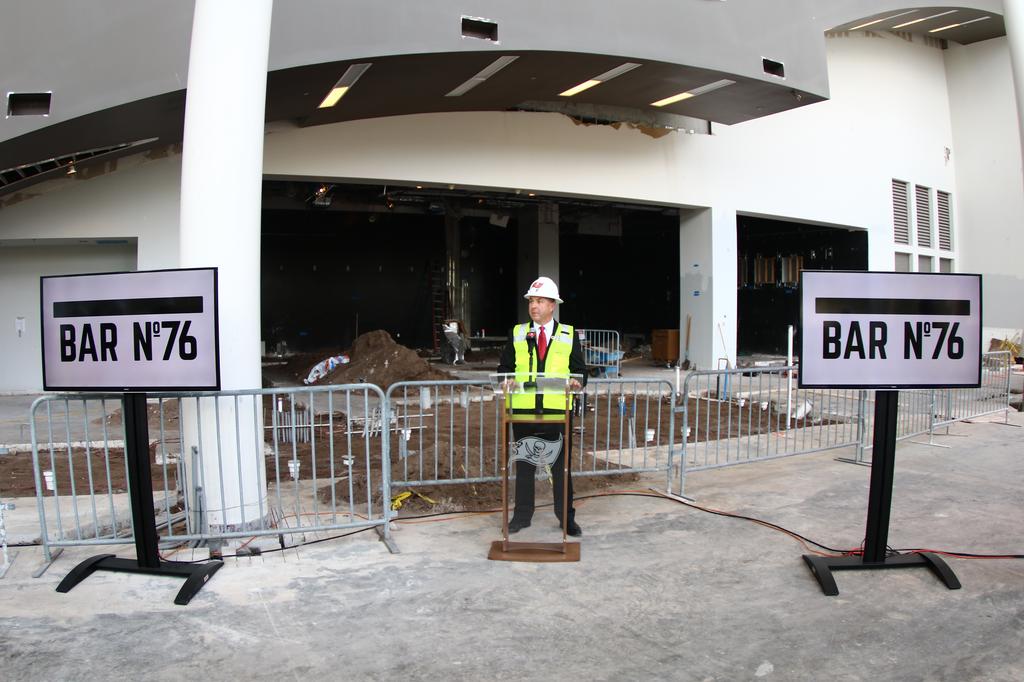 Buccaneers Unveil Bucs Beach at Raymond James Stadium