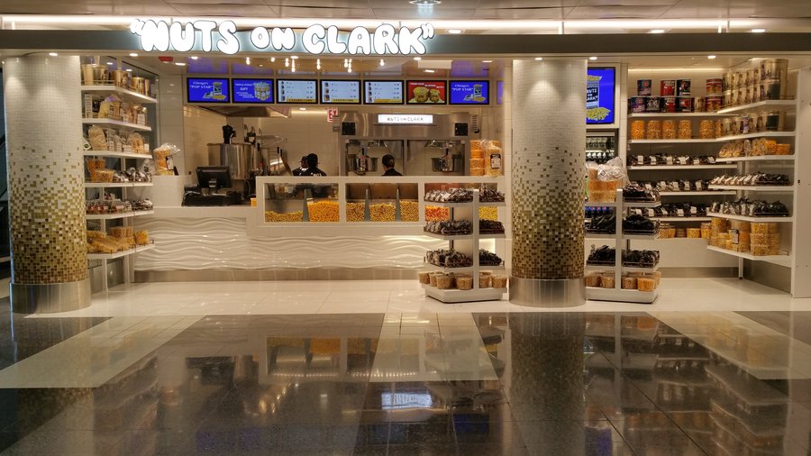 Nuts on Clark honored for newest retail outlet at O'Hare Airport