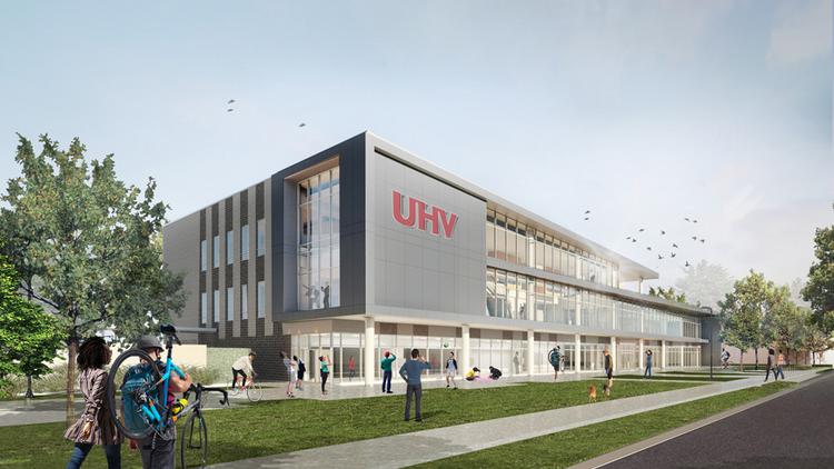 The University Of Houston >> University Of Houston Victoria Under Construction On Almost The University Of Houston >> University Of Houston Victoria Under Construction On Almost