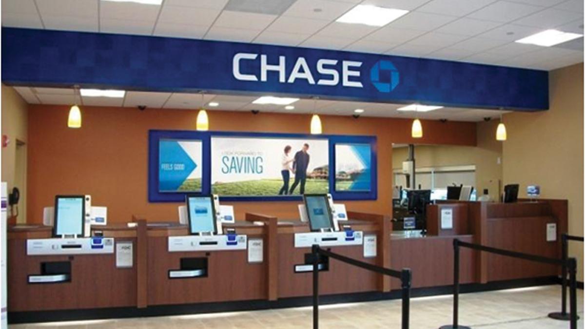 Inside Chase Bank