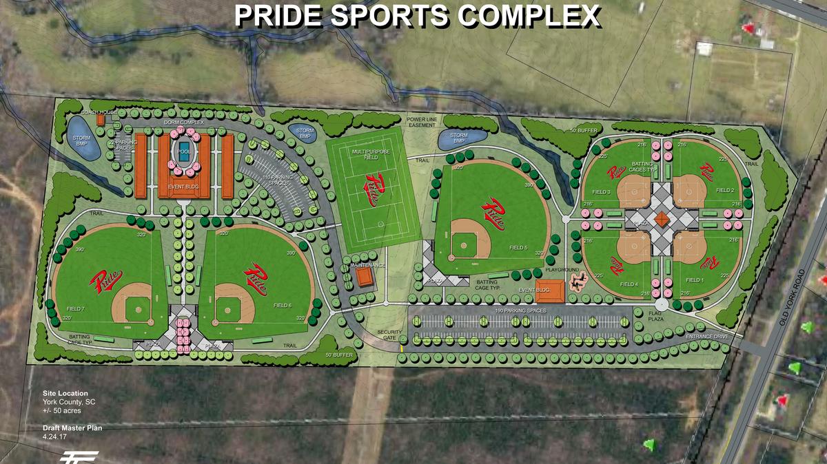 10M baseball complex near York aims at youth, college players in the Charlotte region