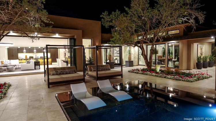 Luxury Custom Home Market Thriving In Rebounding Economy Phoenix Camelot Homes Won Gold Nugget Honors In The Pacific Coast Builders Conference Annual Compeion For Its