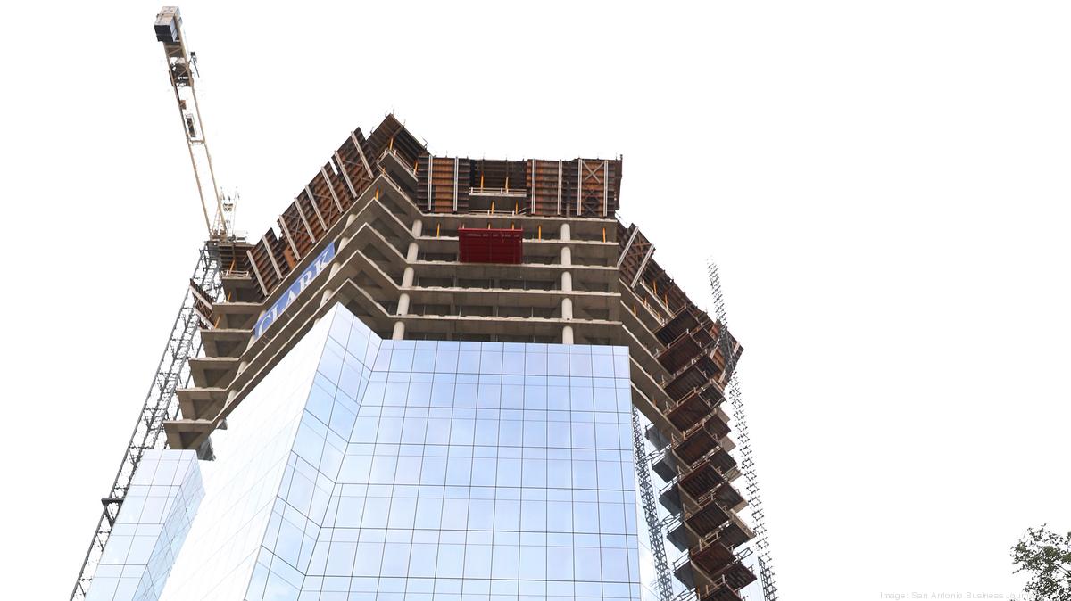 Construction crews celebrate topping out Frost Tower (Slideshow) San
