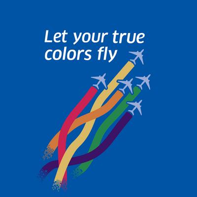 american airlines gay pride logo