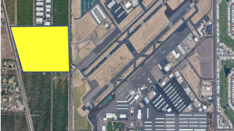 The city of Mesa is seeking a developer to create the Falcon Tech Center on 70 acres of land near the Falcon Field Airport.