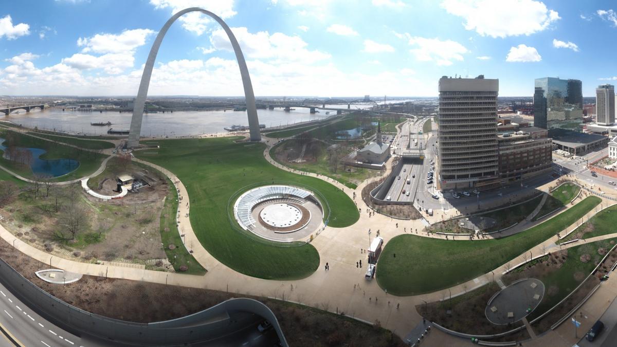 Before and after photos of 5 years of work on the new Gateway Arch in St. Louis - St. Louis ...