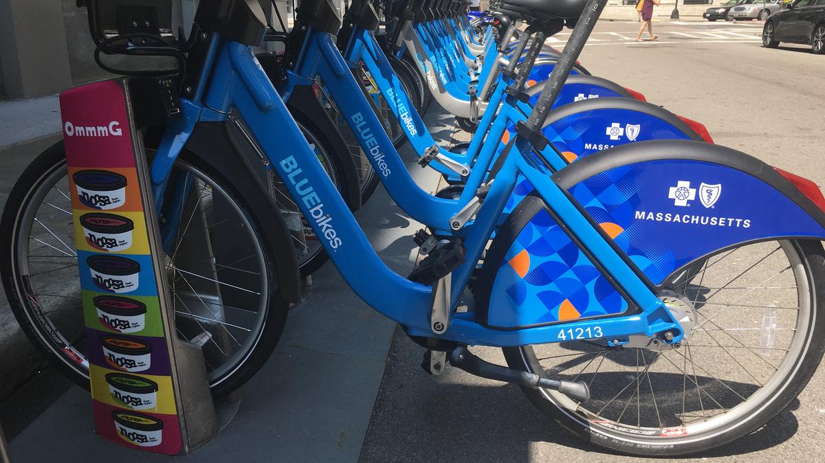 blue bike rental