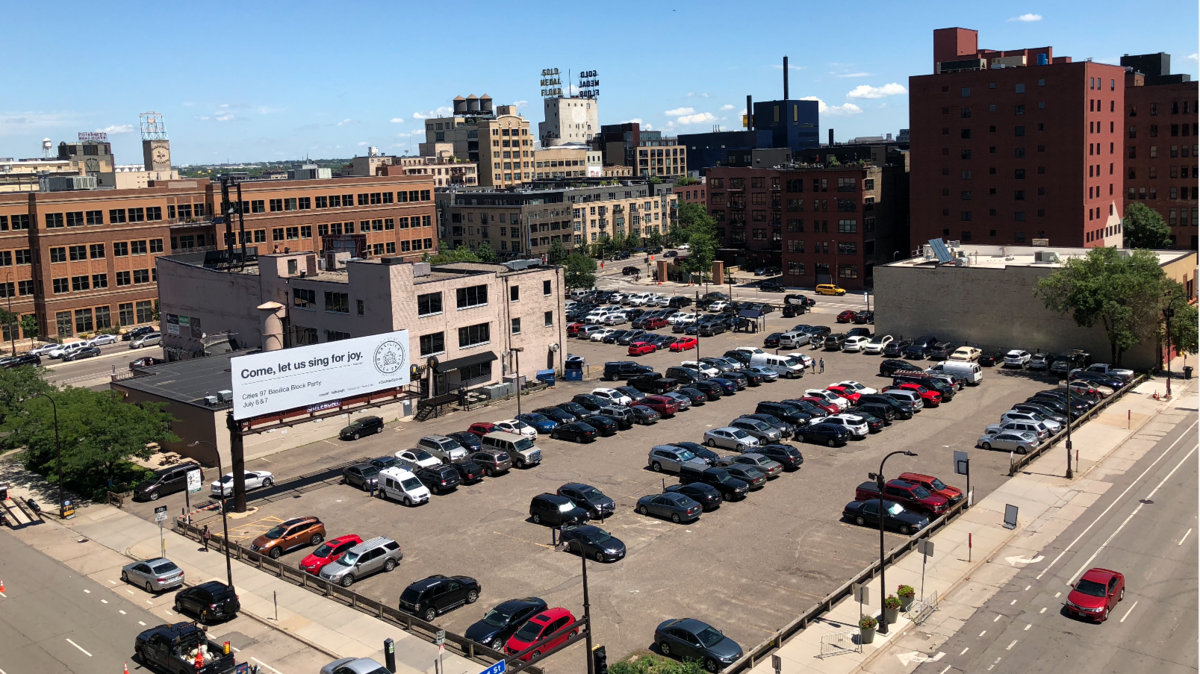 Sherman Associates Plans Two Apartment Buildings Parking Lot At