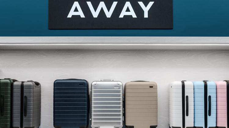 away suitcase colors