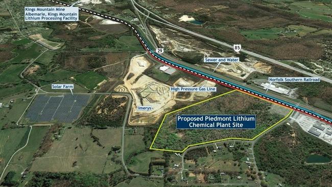 New Lithium Processing Plant Planned In Kings Mountain Area Charlotte