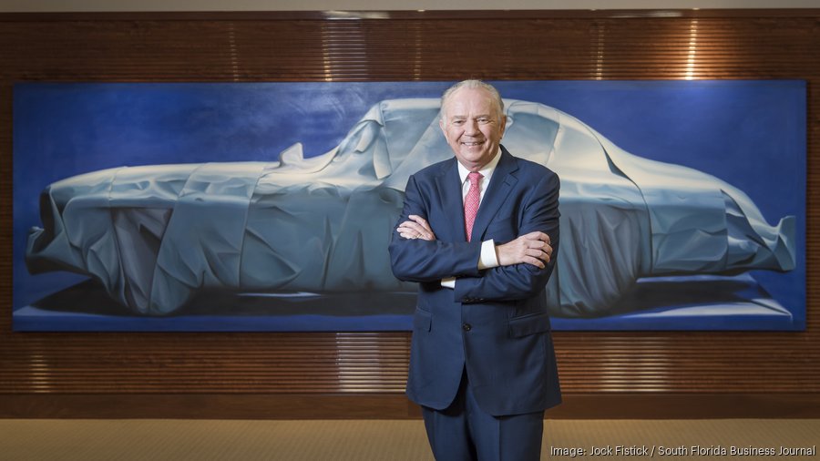 AutoNation CEO Mike Jackson reacts to induction into Automotive Hall of ...