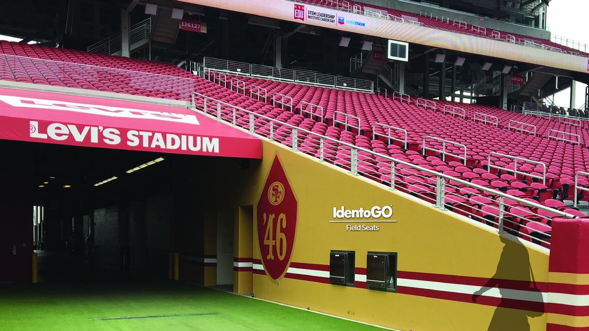 San Francisco 49ers are latest Bay Area pro team to put big-spending fans  up close to the action with on-field $50,000 box seats - Silicon Valley  Business Journal