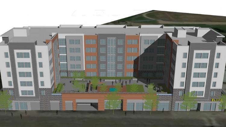 Tricap Development Submits Student Housing Project Near Sacramento A Rendering Of The Planned Elvas Avenue Apartments