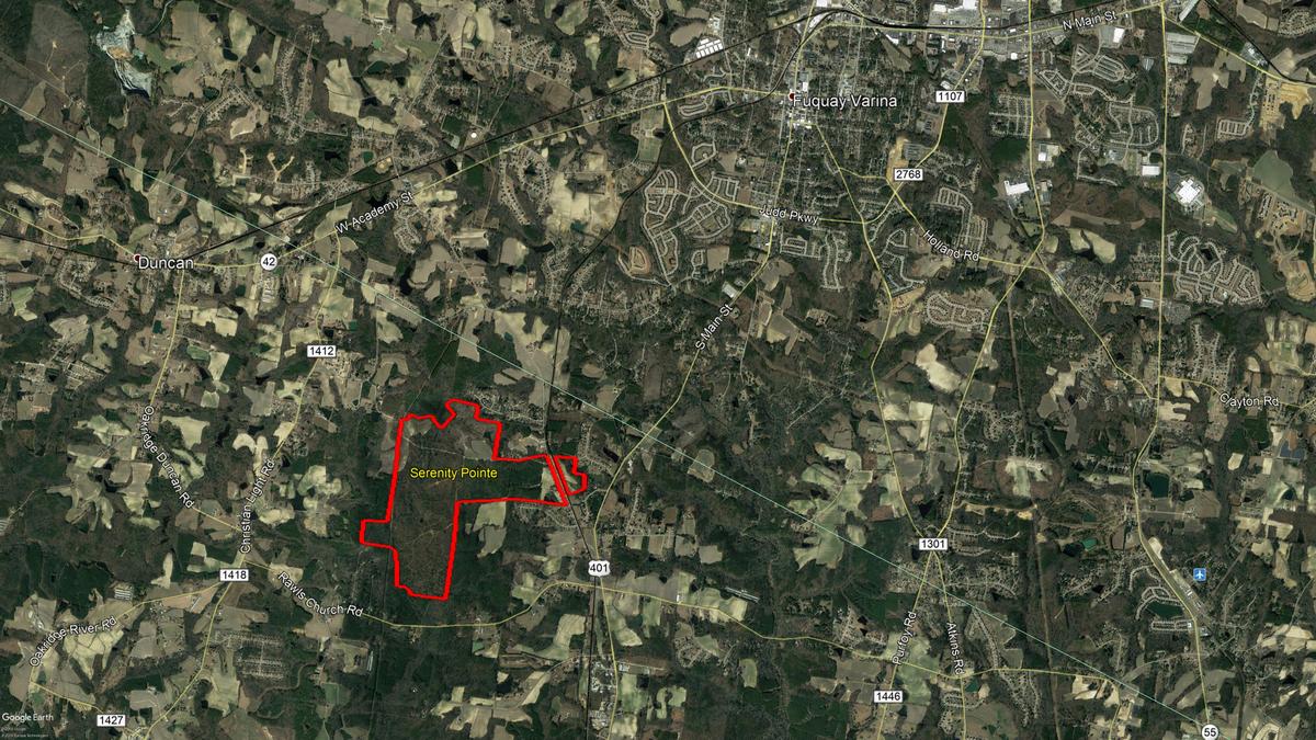 1,000home development gaining steam south of FuquayVarina Triangle