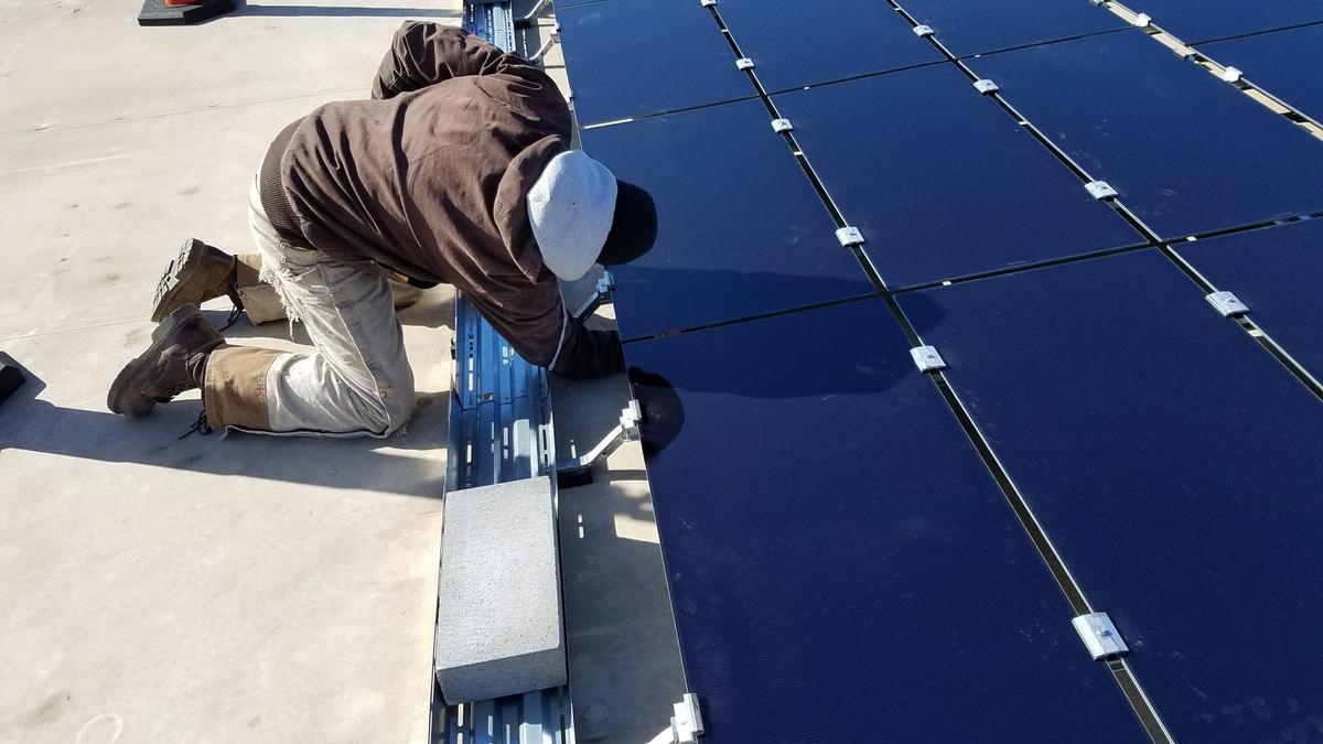 Foley Equipment installs largest commerical business solar system in KC Kansas City Business