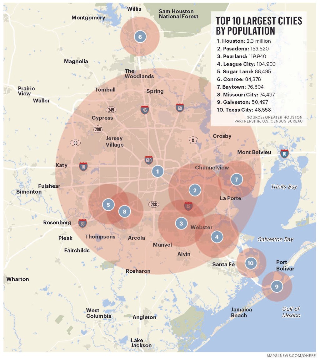 New developments push the limits of Houston's suburban sprawl - Houston ...