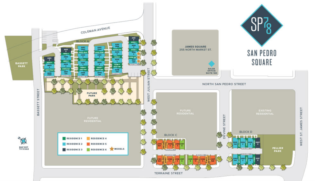 Downtown San Jose townhomes go on sale in developing highrise