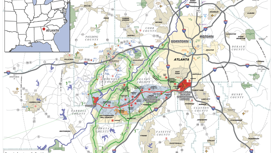 South Fulton County, Ga., corridor boasts thousands of undeveloped