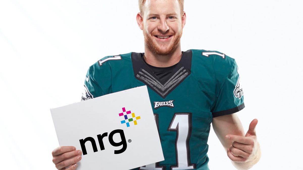 Philadelphia Eagles QB Carson Wentz extends endorsement deal with  electricity supplier NRG - Philadelphia Business Journal