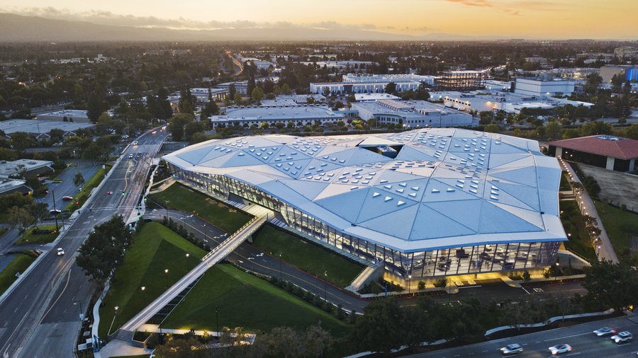 Nvidia's “Endeavor” headquarters in Santa Clara is the Milestone Project of the Year the Silicon Valley Structures awards program - Journal