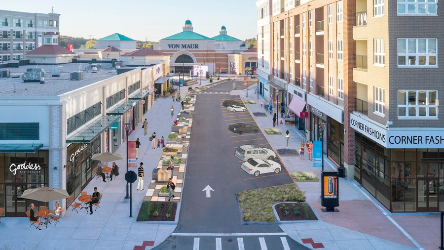 The Corners of Brookfield to get more signs, parking and wider sidewalks Milwaukee Business