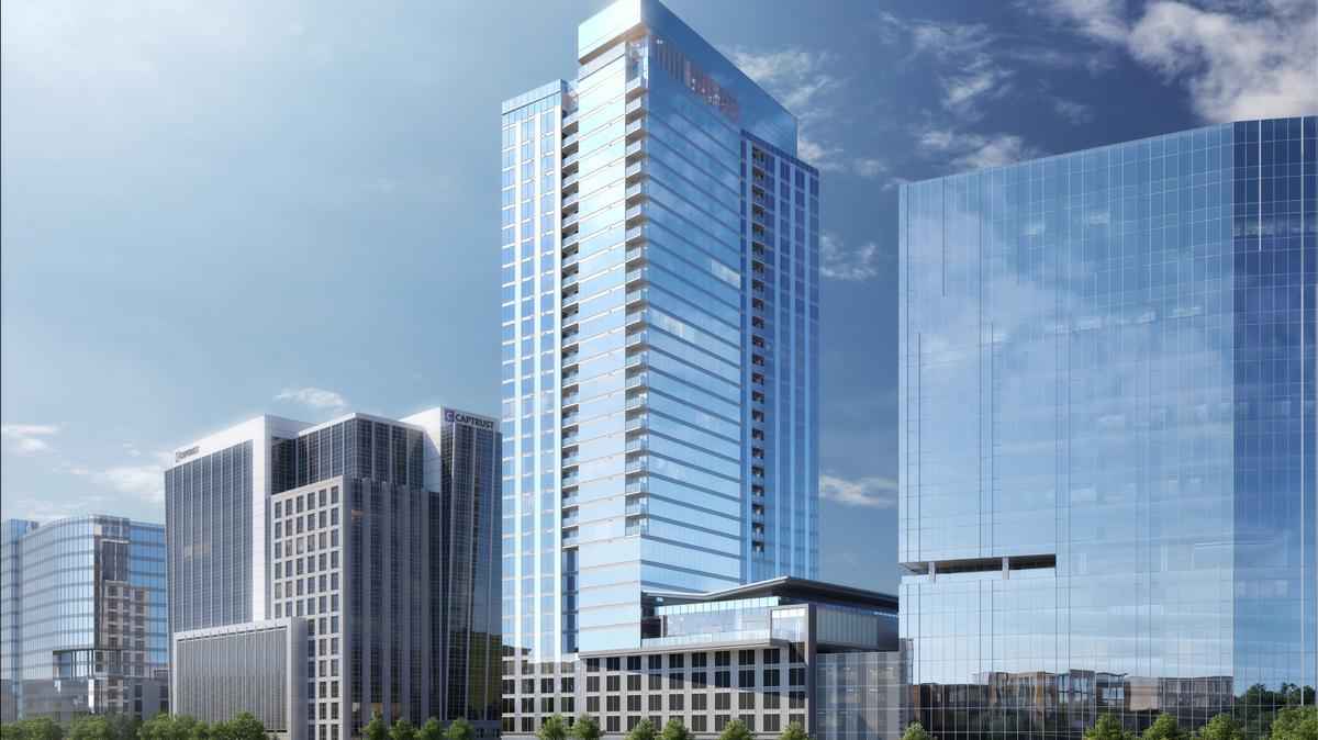 Kane Realty highrise in Raleigh's North Hills to be tallest along I