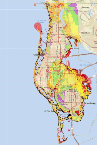Updated flood map of Pinellas County, from FEMA - Tampa Bay Business ...