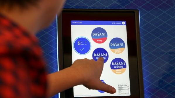 flavored water dispenser machine