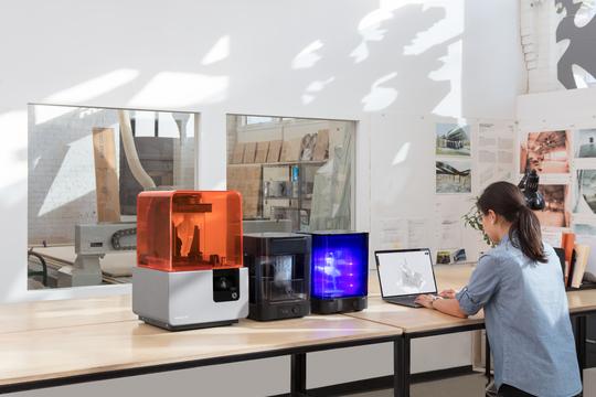 The Formlabs printers, called Form 2, Form Wash and Cure