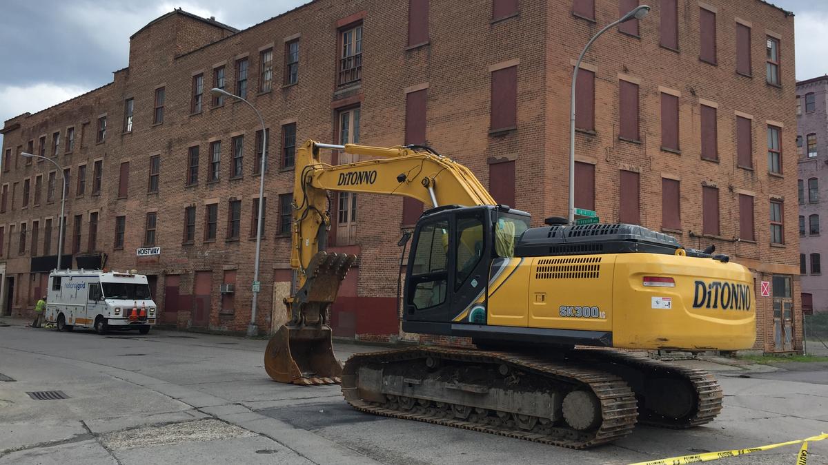 Emergency demolition ordered at former convention center site in