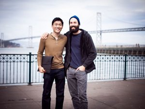 Patreon co-founders Sam Yam and Jack Conte