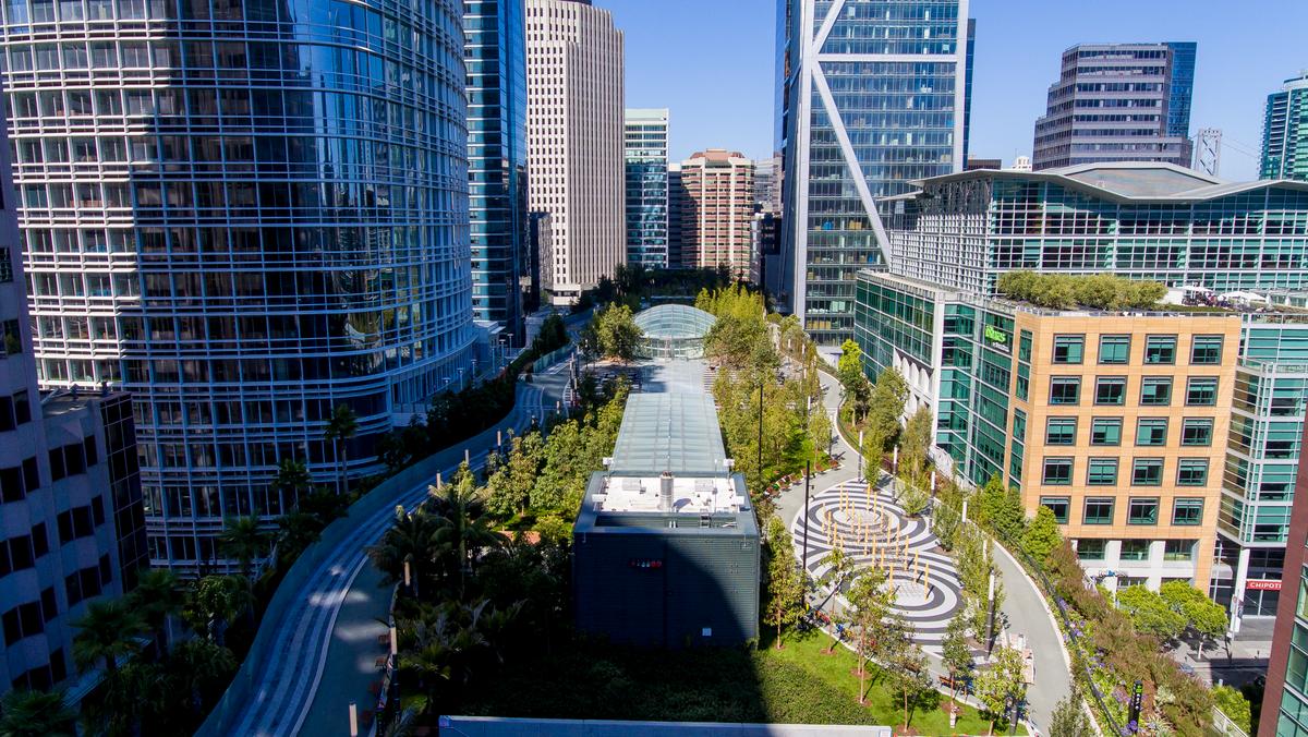 Inside Salesforce Transit Center - San Francisco Business Times