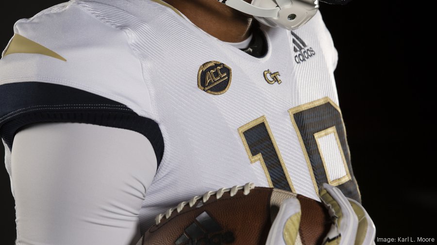 Georgia Tech Adidas Premier White #0 Football Jersey