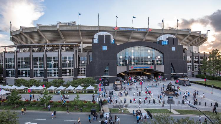 Nfl Carolina Panthers Take Field Under New Owner David