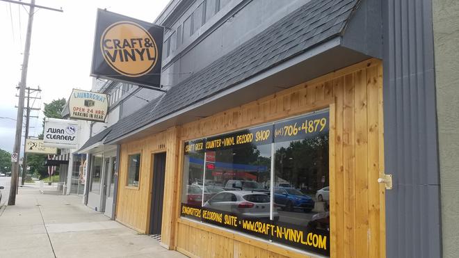 Record store/recording studio/craft beer bar opening soon