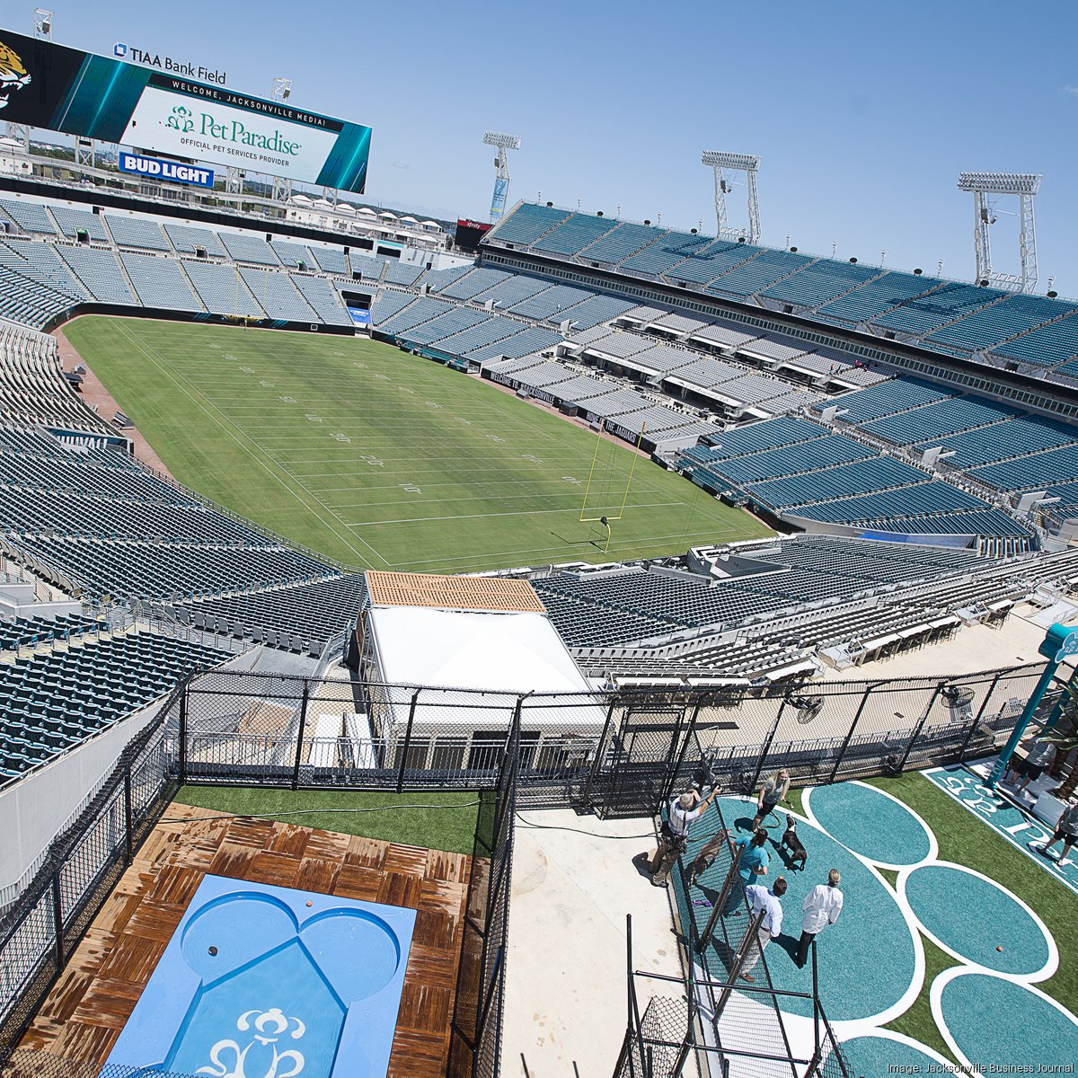 FIRST LOOK: Pet Paradise Dog Park at TIAA Bank Field