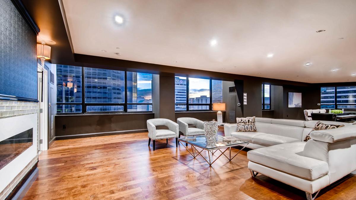 Luxury penthouse above Denver Ritz-Carlton heads to auction (Photos ... - Luxury Penthouse Condos In Denver
