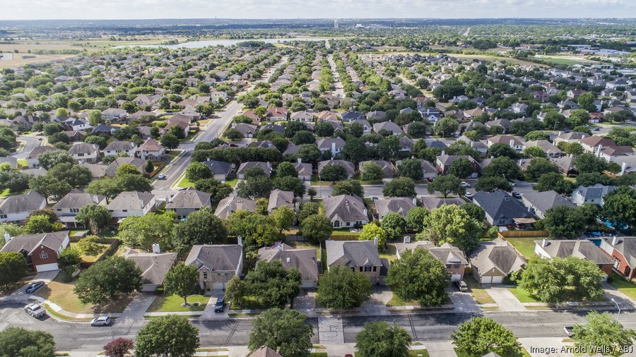 Aerial view of the Indian Ridge neighborhood of Round Rock. ARNOLD WELLS / ABJ