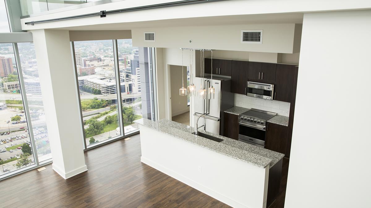 View of Omni Louisville penthouse apartment — PHOTOS - Louisville Business First