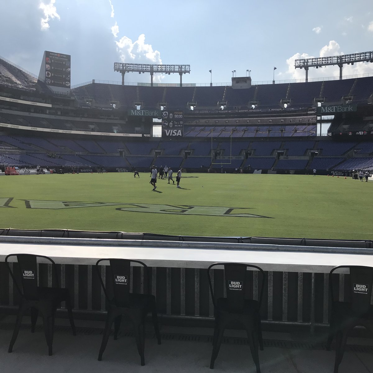 M&T Bank Stadium debuts a field-level party suite, better WiFi and