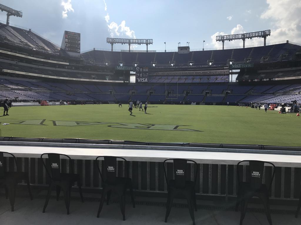 Ravens Club Level Lounge 