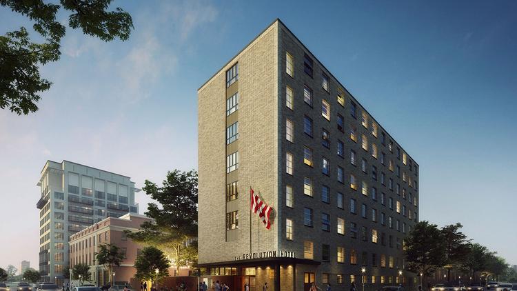 Revamped South End Hostel To Reopen As Revolution Hotel Boston Portland S Provenance Hotels Is Partnering With The Mount Vernon Company On Revolution Hotel In Boston