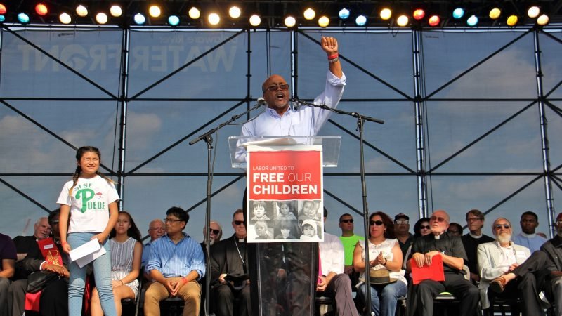 Ken Rigmaiden Multiple unions join together in Phila. to protest immigration policy ...