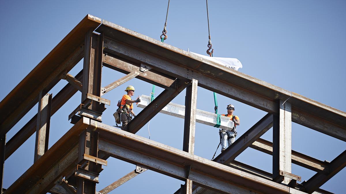 Delaware's Christiana Care installs final beam for $260M women and ...