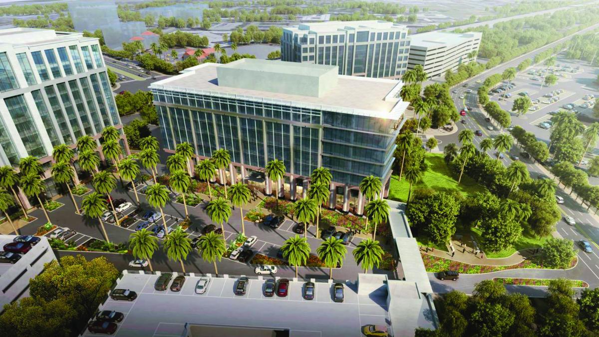 Cousins Properties preps for Corporate Center V near International