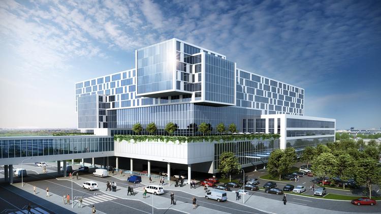 Gwcc Expansion Airport Hotel Among New Atlanta Area Meeting And A Rendering Of The Intercontinental Hotel At Hartsfield Jackson Atlanta International Airport