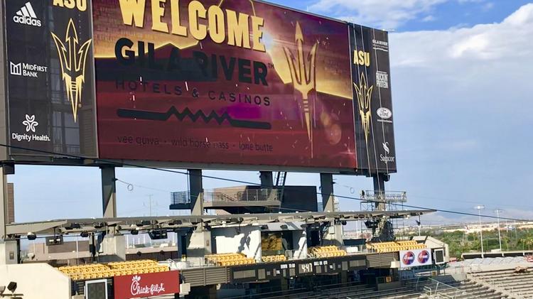 Restringir De todos modos Instituto Gila River Hotels and Casinos signs sponsorship deal for all Sun Devil  Athletics teams - Phoenix Business Journal