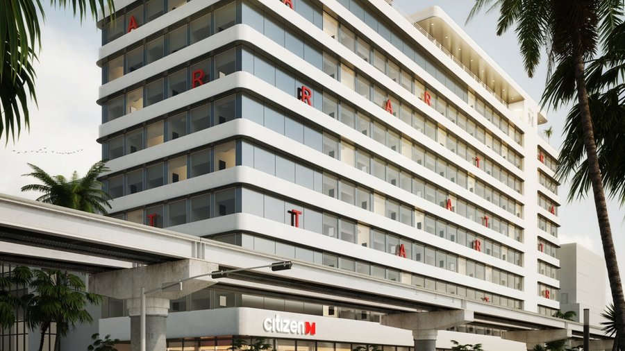 Miami Worldcenter's first building to open is Caoba apartments